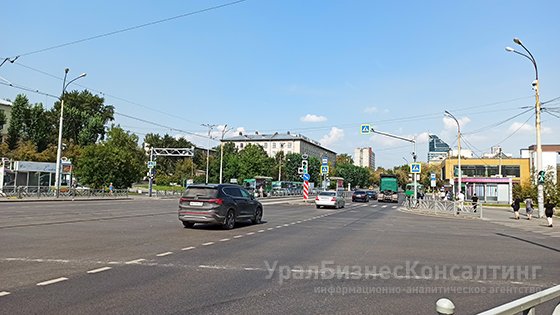 В Екатеринбурге завершили ремонт улицы 8 Марта