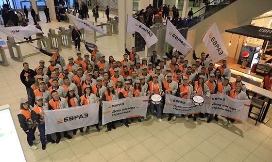 Команда ЕВРАЗа соревнуется на Международном чемпионате высокотехнологичных профессий «Хайтек»