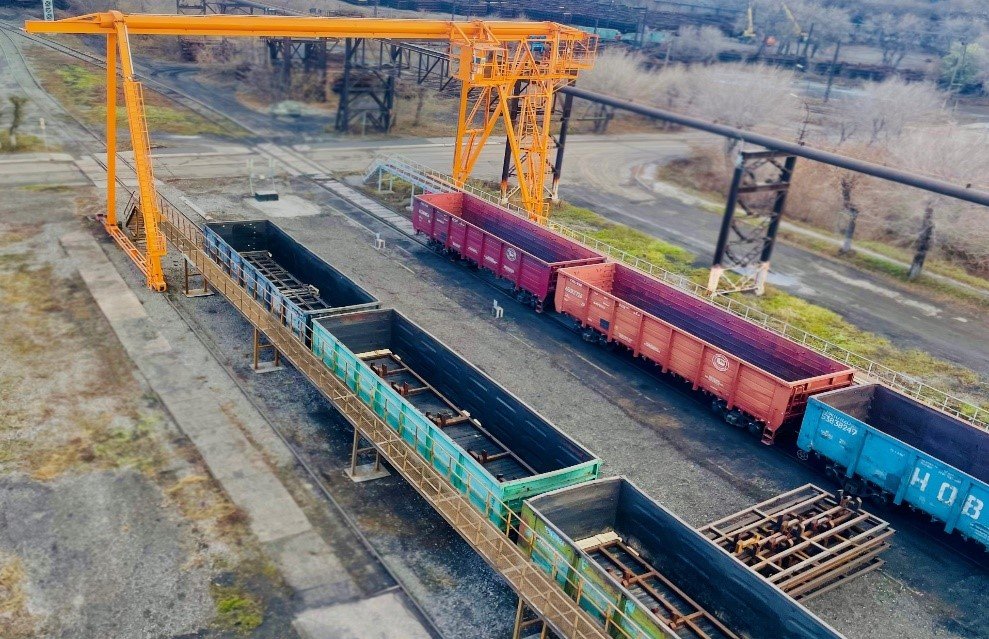 Завершена модернизация железнодорожных площадок под погрузку товарной продукции ММК