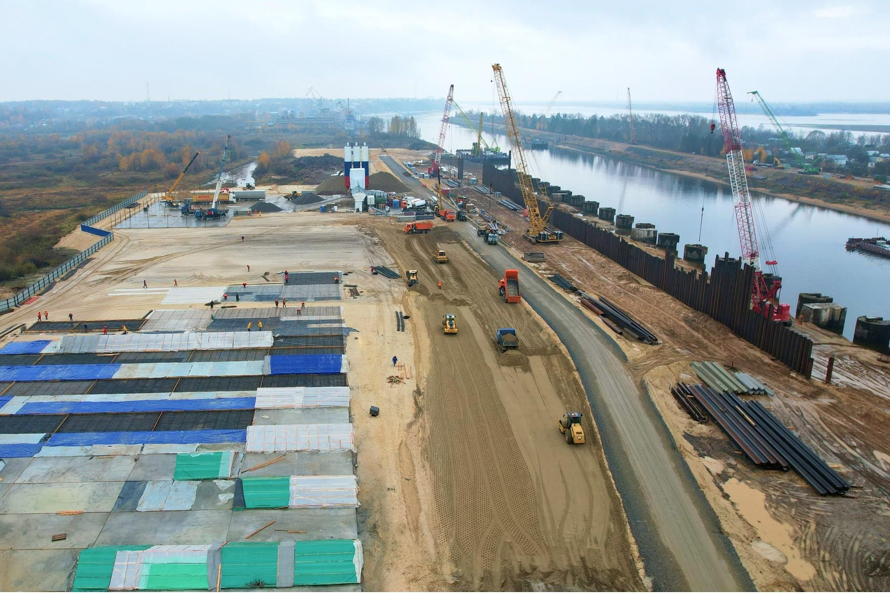 ЕВРАЗ НТМК отправил на строительство Городецкого гидроузла около 6 тыс. тонн двутавра