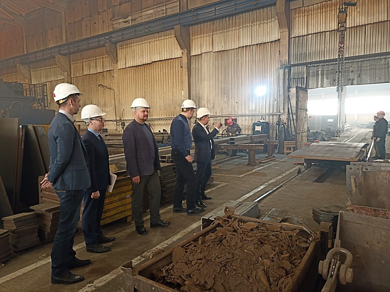 Завод металлоконструкций в Михайловске вышел на уровень мощности в 1 тыс. тонн продукции в месяц