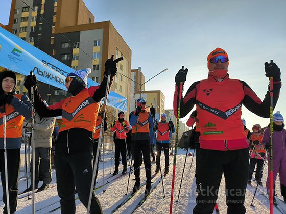 В Академическом провели «Лыжню России-2025»