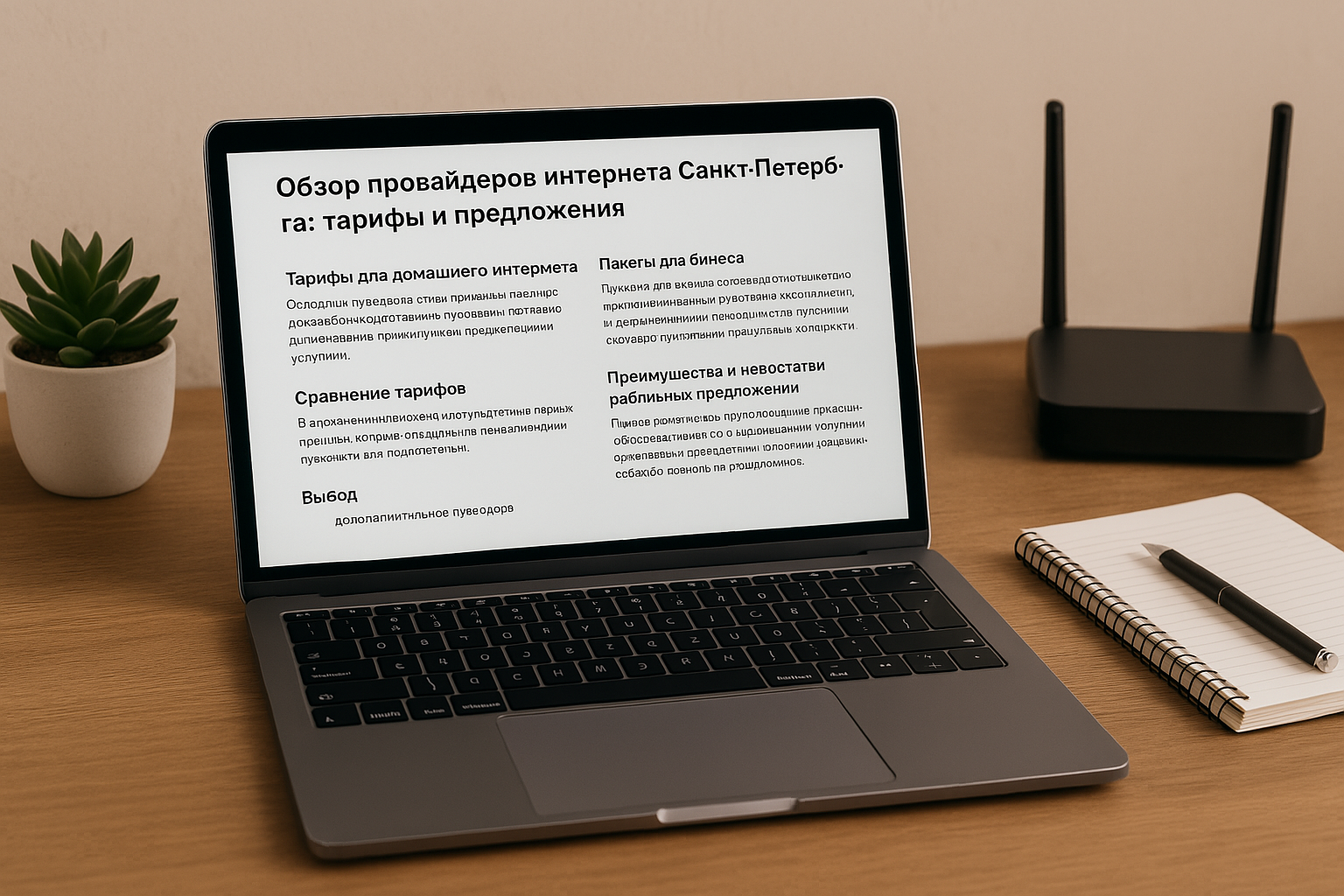 Подключить интернет в Санкт-Петербурге — обзор тарифов и провайдеров