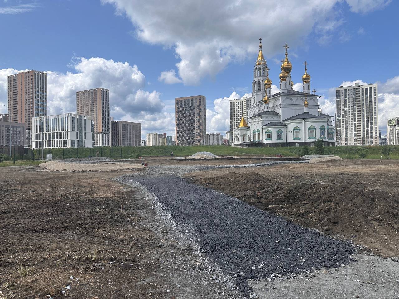 В Преображенском парке Академического района Екатеринбурга началось строительство скейт-парка В Преображенском парке Академического района Екатеринбурга началось строительство скейт-парка