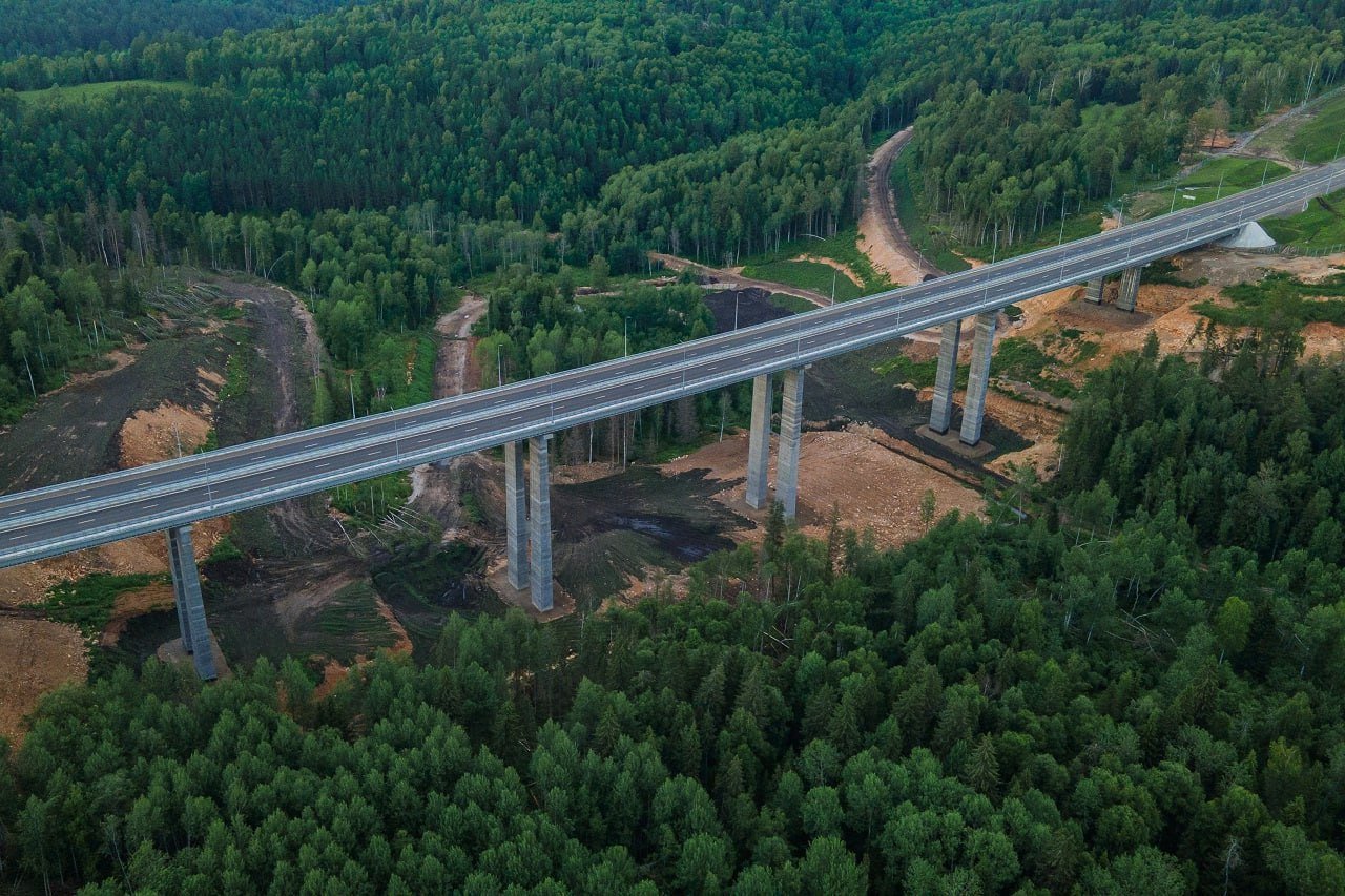 На Среднем Урале запустили участок трассы М-12