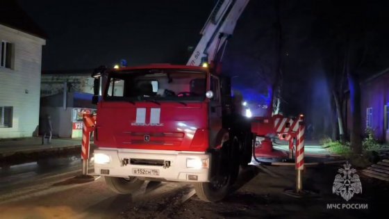 В Екатеринбурге произошел пожар на территории Уральского турбинного завода